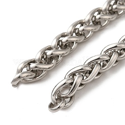 202ステンレスチェーンエクステンダー  ステンレス鋼色  53x6mm  内径：3mm&nbsp;STAS-A100-01P