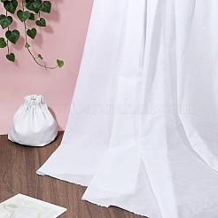 綿織物  長方形  ホワイト  2000x1500x0.2mm&nbsp;DIY-PH0037-97A