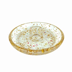DIYキャンドルホルダーシリコンモールド  樹脂石膏コンクリート鋳造金型  フラットラウンド  152x39mm  内径：101mm&nbsp;LS-SIMO-H010-15C