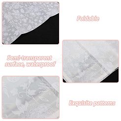 紙封筒  長方形  花  180x130x0.3mm&nbsp;AJEW-WH0752-701B