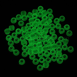 蓄光樹脂ヨーロッパビーズ  ロンデル  ミックスカラー  8x6mm  穴：4mm  約250個/袋  1bag /ボックス&nbsp;RESI-YW0001-08