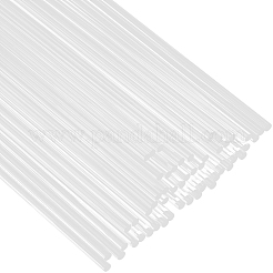 アクリル棒  DIY クラフトロッド  コラム  透明  333x3mm  50pc&nbsp;AJEW-SP0002-56B