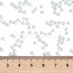 MIYUKIラウンドロカイユビーズ  日本製シードビーズ  （rr370)シーフォーム光沢  8/0  3mm  穴：1mm  約422~455PCS /ボトル  10 G /ボトル&nbsp;SEED-JP0009-RR0370