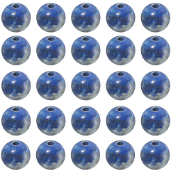 天然ラピスラズリビーズ120個  ラウンド  5.5~6mm  穴：1mm&nbsp;G-PA0001-15A