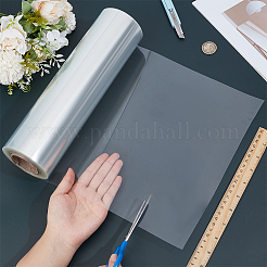 30mの透明ペットシートロール  DIYクラフト用品  透明  300x0.1mm&nbsp;DIY-WH0622-655B