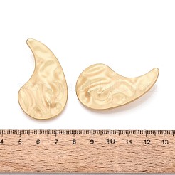 ラックメッキ合金ペンダント  陰陽のチャーム  カドミウムフリー＆鉛フリー  マットゴールドカラー  48.5x28x9.5mm  穴：8.5x4.5mm&nbsp;PALLOY-N179-65MG