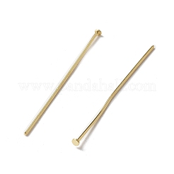 304ステンレススチールフラットヘッドピン300個  ゴールドカラー  22ゲージ  30x0.6mm  ヘッド：1.4mm&nbsp;STAS-UN0049-19