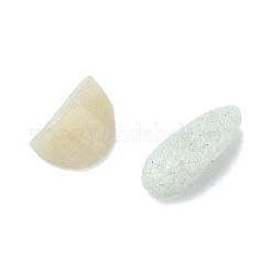天然フラワーアマゾナイトチップビーズ  穴なし/ドリルなし  2~8x2~4mm  約8500個/500g&nbsp;G-O103-11