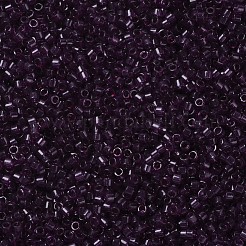 MIYUKIデリカビーズ  シリンダー  日本製シードビーズ  11/0  （db1312)染め透明ワイン  1.3x1.6mm  穴：0.8mm  約2000PCS /ボトル  10 G /ボトル&nbsp;SEED-JP0008-DB1312