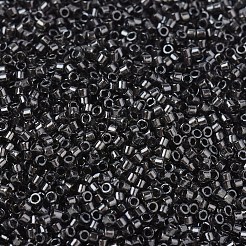 MIYUKIデリカビーズ  シリンダー  日本製シードビーズ  11/0  (db2394) 内側染色スチール  1.3x1.6mm  穴：0.8mm  約10000個/袋  50 G /袋&nbsp;SEED-X0054-DB2394