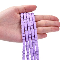 樹脂粘土ビーズ連売り  コラム  ミディアム蘭  5~7x6mm  穴：1.5~2mm  約61~69個/連  15.74インチ&nbsp;CLAY-T001-C15