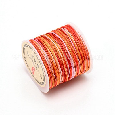 チンロンコード  ラウンド  レッド  0.08cm  50 m /ロール&nbsp;OCOR-WH0068-47J-1