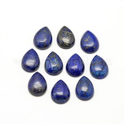 天然石ラピスラズリカボション  染め  ティアドロップ  17~18x12~13x5mm&nbsp;G-R417-13x18-33-1