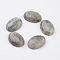 Natural Labradorite Flat Back Cabochons, Oval, 18x13mm