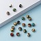 Handmade Cloisonne Beads, Round, Mixed Color, 6mm, Hole: 1~1.5mm