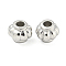CCB Plastic Beads, Platinum, Lantern, 10.5x8.5mm, Hole: 4mm