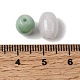 天然玉玉  オーバル  10~10.5x7.5mm  穴：1.2mm&nbsp;G-L652-03A-3