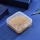 アイアン製9ピン  ゴールドカラー  24x0.7mm  穴：2mm  450のPCについて&nbsp;IFIN-YW0001-10G-7