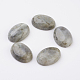 天然ラブラドライトフラットバックカボション  オーバル  18x13mm&nbsp;G-G741-13x18mm-18-1