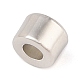CCBプラスチックビーズ  コラム  プラチナ  7x7x5mm  穴：3.5mm&nbsp;FIND-U003-18A-P-2