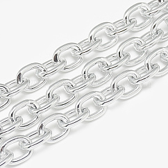 アルミニウムアズキチェーン  溶接されていない  オーバル  ゲインボロ  13x10x2.3mm