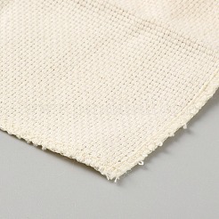 綿布  パンチニードル刺繍生地  正方形  古いレース  260x260x0.5mm&nbsp;LS-SENE-WH20001-01A