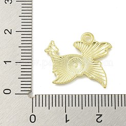 合金エナメルチャーム  ゴールドカラー  ドラゴン  17.5x21x2mm  穴：2mm&nbsp;ENAM-I060-10B