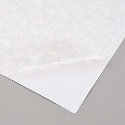 インクジェット用紙  粘着ステッカー付き  長方形  透明  298x210x0.2mm&nbsp;DIY-WH0240-97