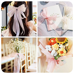 1ロールポリエステルリボン  ギフト包装用  ブラック  1インチ（25mm）  約20.00ヤード（18.29m）/セット&nbsp;OCOR-TA0002-12E