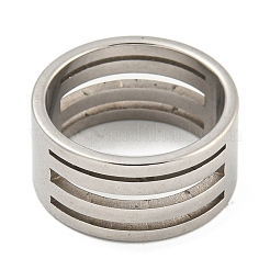 ステンレスリング201個  指カン  座屈用  丸カンの開閉  ステンレス鋼色  1cm  内径：1.7のCM&nbsp;X-RJEW-A034-10P-1