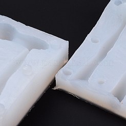 シリコンボディレッグモールドフォンダン  diyケーキフォンダン用  エポキシ樹脂  人形作り  ポリマークレイモールド用品  ホワイト  68x49x32mm&nbsp;DIY-A024-02