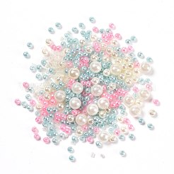 スタームーン  花柄  オックスフォードシルクリボンDIY刺繡ツールスーツ  家の飾る  ハート柄  ミックスカラー  53x44cm&nbsp;DIY-H115-09