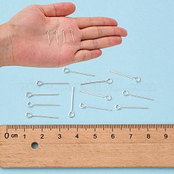 アイアン製9ピン  カドミウムフリー＆鉛フリー  銀  18x0.7mm  穴：2mm  約13800~14000個/1000g&nbsp;EPS1.8cm