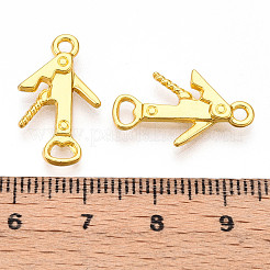 合金ペンダント  カドミウムフリー＆鉛フリー  栓抜き  18KGP本金メッキ  21x12x2.5mm  穴：1.8mm&nbsp;X1-PALLOY-N176-129G