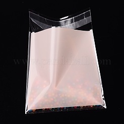 レクタングルセロハンのOPP袋  ピンク  13.6x9.7cm  一方的な厚さ：0.035mm  インナー対策：10.5x9.7のCM  約95~100個/袋&nbsp;OPC-L001-11B