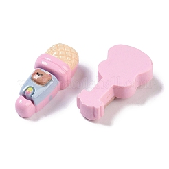 オペーク樹脂カボション  クマ  カラフル  18~28.8x12~26.5x8~9.5mm&nbsp;RESI-H162-15