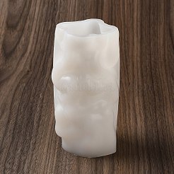 人間のシリコン型キャンドル型  キャンドルアロマテラピー作り用  ホワイト  64x64x126mm&nbsp;SIL-B070-03A