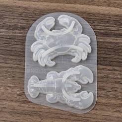 DIYシリコンモールド  昆虫  レジン型  UVレジン用  エポキシ樹脂工芸品作り  ホワイト  126x88x13mm  内径：60~76x50~69mm&nbsp;SL-CBA4EBF-04A