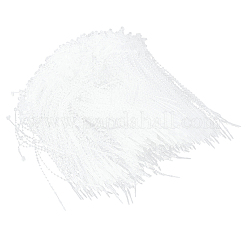 PPプラスチック衣類タグラベル文字列  透明  13.5x0.4x0.4cm&nbsp;DIY-CY0003-25
