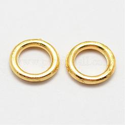 合金は、丸カンを閉じ  ラウンド  ミックスカラー  18ゲージ  7x1mm  穴：4.5mm  内径：4mm&nbsp;PALLOY-P119-04
