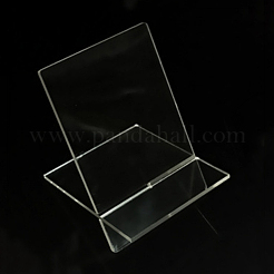 アクリル製携帯電話ディスプレイフレーム  透明  99~160x64x2.5mm  2pc&nbsp;ODIS-WH0008-21