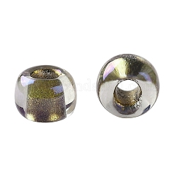 TOHOラウンドシードビーズ  日本製シードビーズ  （262)つの内側のカラークリスタル/レモンの裏地  11/0  2.2mm  穴：0.8mm  約50000個/ポンド&nbsp;SEED-TR11-0262