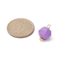 ファセットアクリルビーズペンダント付き合金  ミックスカラー  17x13x13mm  穴：2mm&nbsp;PALLOY-JF02096