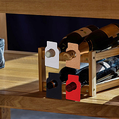 200色の紙製ワイングラスチャームタグ4個  ボトル型のワイングラスマーカー  結婚式のための  飲食店  誕生日パーティーの装飾  ミックスカラー  8.9x5.7cm  50個/カラー&nbsp;AJEW-PH0011-99
