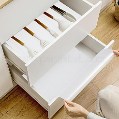 引き出し用の洗えるEVAライナーマット  冷蔵庫  長方形  透明  菱形  3000x300x0.5mm&nbsp;AJEW-WH20006-104B-02