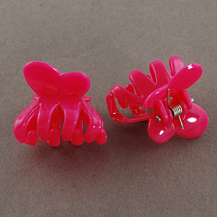 アクリルヘアクリップ  ミックスカラー  19x26mm&nbsp;PHAR-R052-M