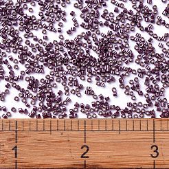 MIYUKIデリカビーズ  シリンダー  日本製シードビーズ  11/0  （db1850)デュラコート亜鉛メッキegg子  1.3x1.6mm  穴：0.8mm  約2000PCS /ボトル  10 G /ボトル&nbsp;SEED-JP0008-DB1850
