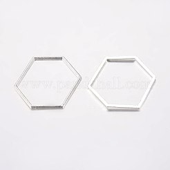 合金フレームコネクター  六角  ミックスカラー  26x22x1mm&nbsp;PALLOY-E446-06A