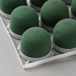 フェノール樹脂とPPフラワークラフトフォーム12個  DIYフラワーアレンジメント  シーグリーン  220x166x41.5mm&nbsp;DIY-WH0504-824