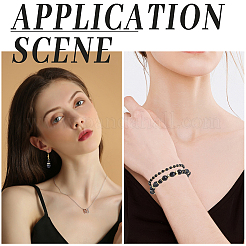 DIYファインディングキット  ABSプラスチック、模造真珠、アクリル、CCBプラスチック、真鍮のラインストーンスペーサービーズを含む  ゴールドカラー  3~8x3~8x1~8mm  穴：1~2.3mm&nbsp;DIY-PA0001-18